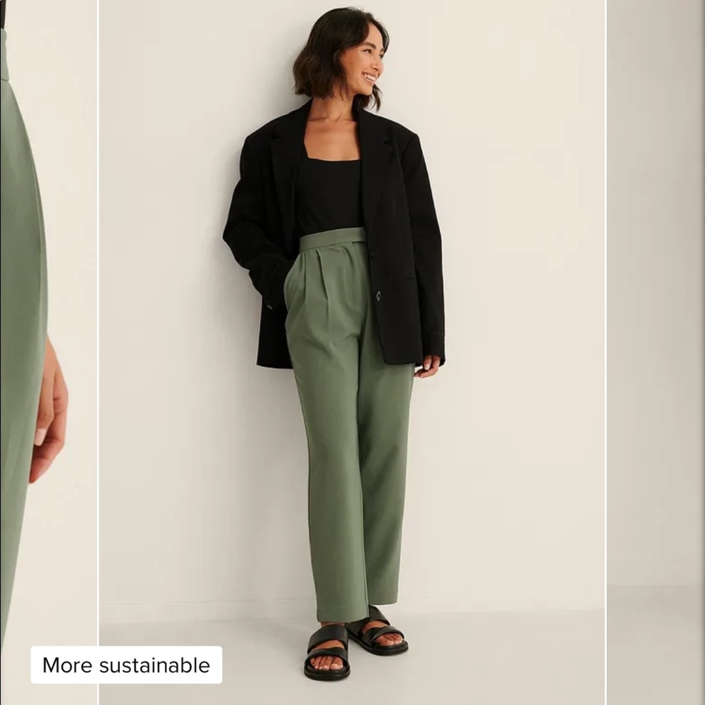 NA-KD Darted Elastic Waist Pants
